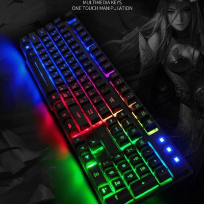 Back light ergonomics mechanical keyboard (2)