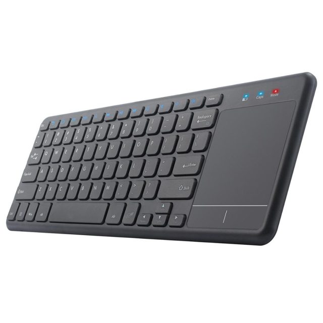 Black bluetooth wireless keyboard for apple (2)