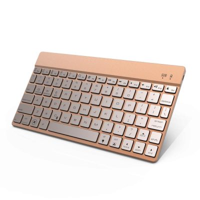 Custom logo tablet slim keyboard for apple (1)