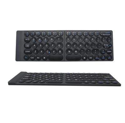 Designed 65 keys foldable wireless keyboard (3)