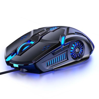 Ergonomic chromatic light wried gaming mouse (2)