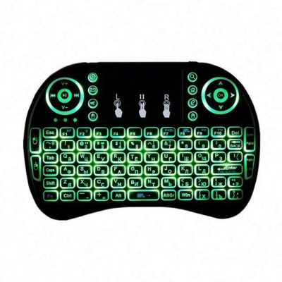 Factory price i8 backlight mini keyboard (4)