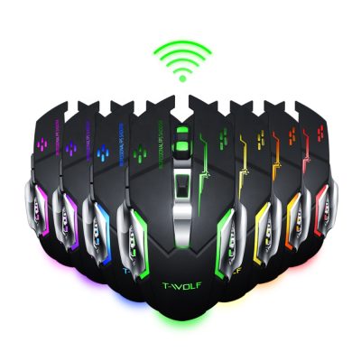 Gaming mouse with 7 colors breathing light (1)