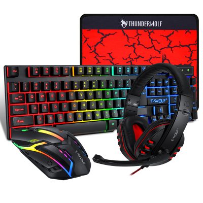 Good quality four sets gaming keyboard (1)