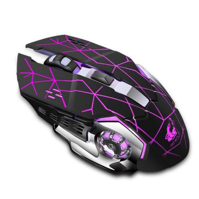 Luminous mechanical rechargeable gaming mouse (2)
