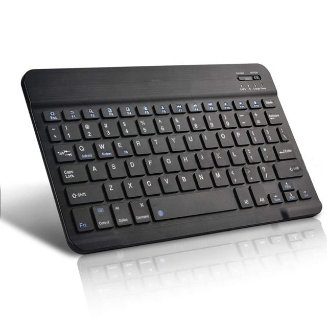 Portable blue tooth mini keyboard for apple (2)