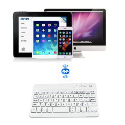 Rechargeable wireless keyboard for apple ipad (2)