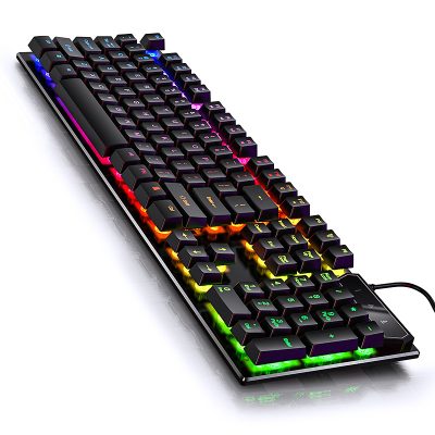 Rgb waterproof professional gaming keyboard (3)