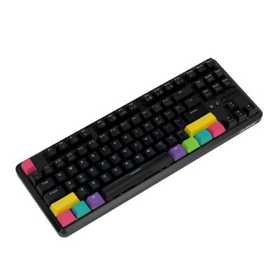 Rgb wireless portable 87 mini keyboard (6)