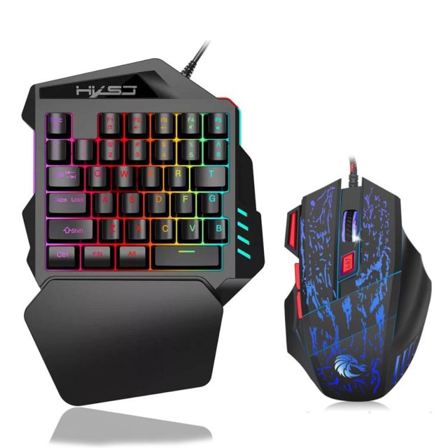 Suitable one hand mini gaming keyboard (2)