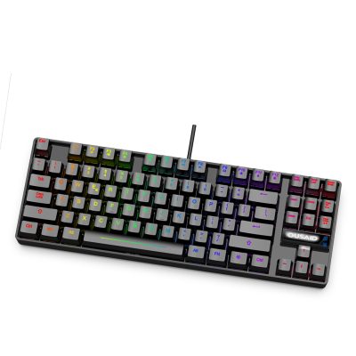 Waterproof rgb gaming keyboard with multimedia (4)